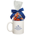 Two Tone Ceramic Mug With Corporate Color Chocolates